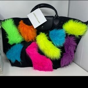 Longchamp x Jeremy Scott Travel Tote